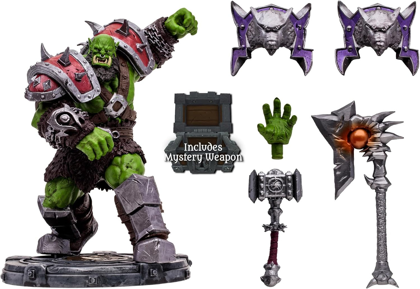 World of Warcraft Orc Warrior & Orc Shaman 6-Inch Figure