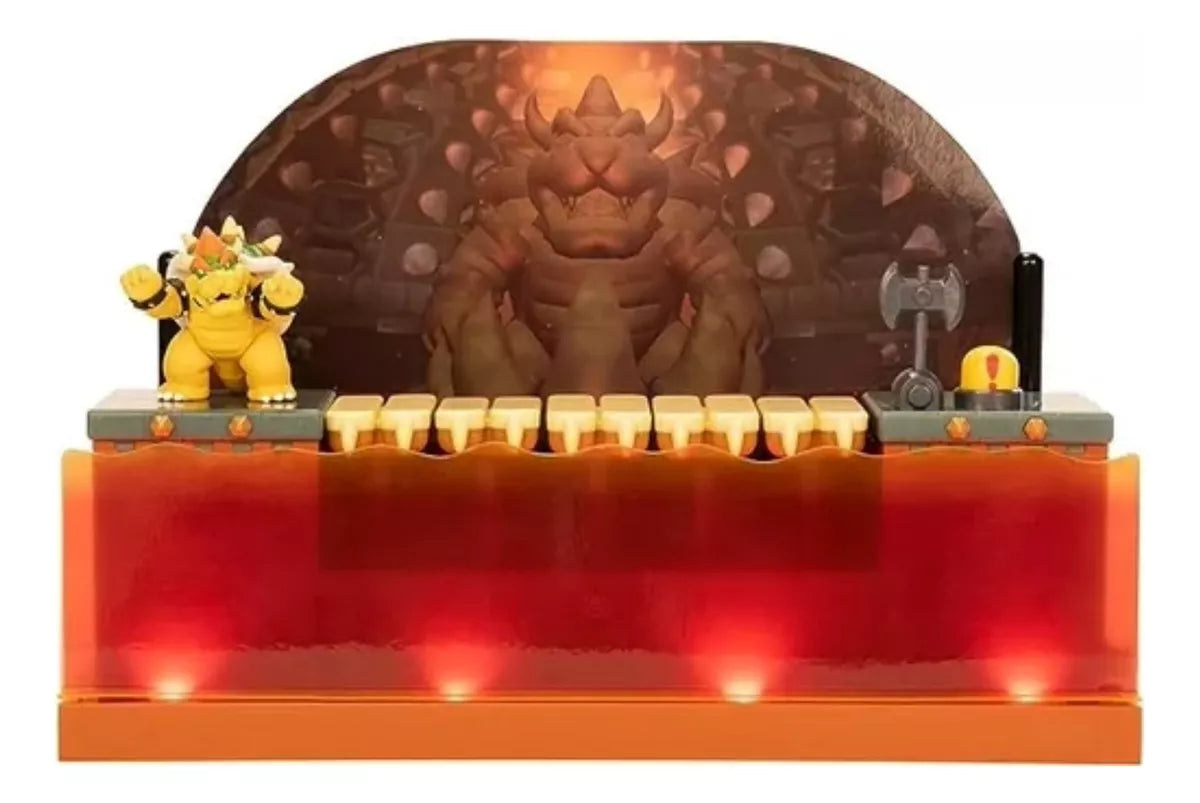 Juego De Batalla Deluxe De Bowser Con Sonido y Luces Nuevo