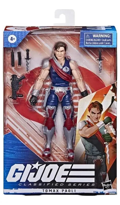 Figura G.i. Joe de Tomax Paoli 6 Classified Series Hasbro