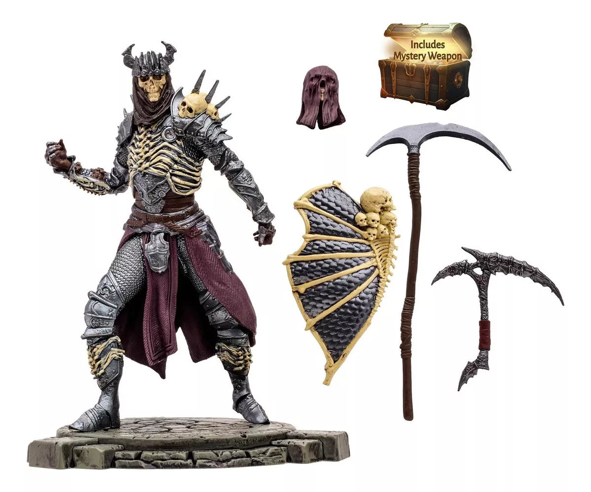 LIQUIDACIÓN!! Mcfarlane Estatua: Diablo Iv - Nigromante Bone Spirit Common