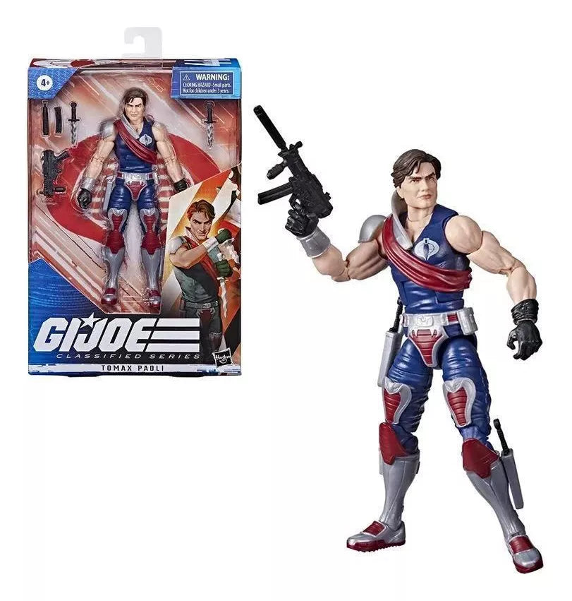 Figura G.i. Joe de Tomax Paoli 6 Classified Series Hasbro