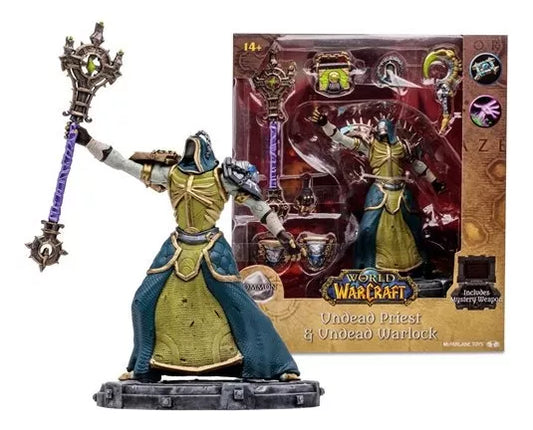 Undead Priest Warlock Common Mcfarlane World Of Warcraft Figura