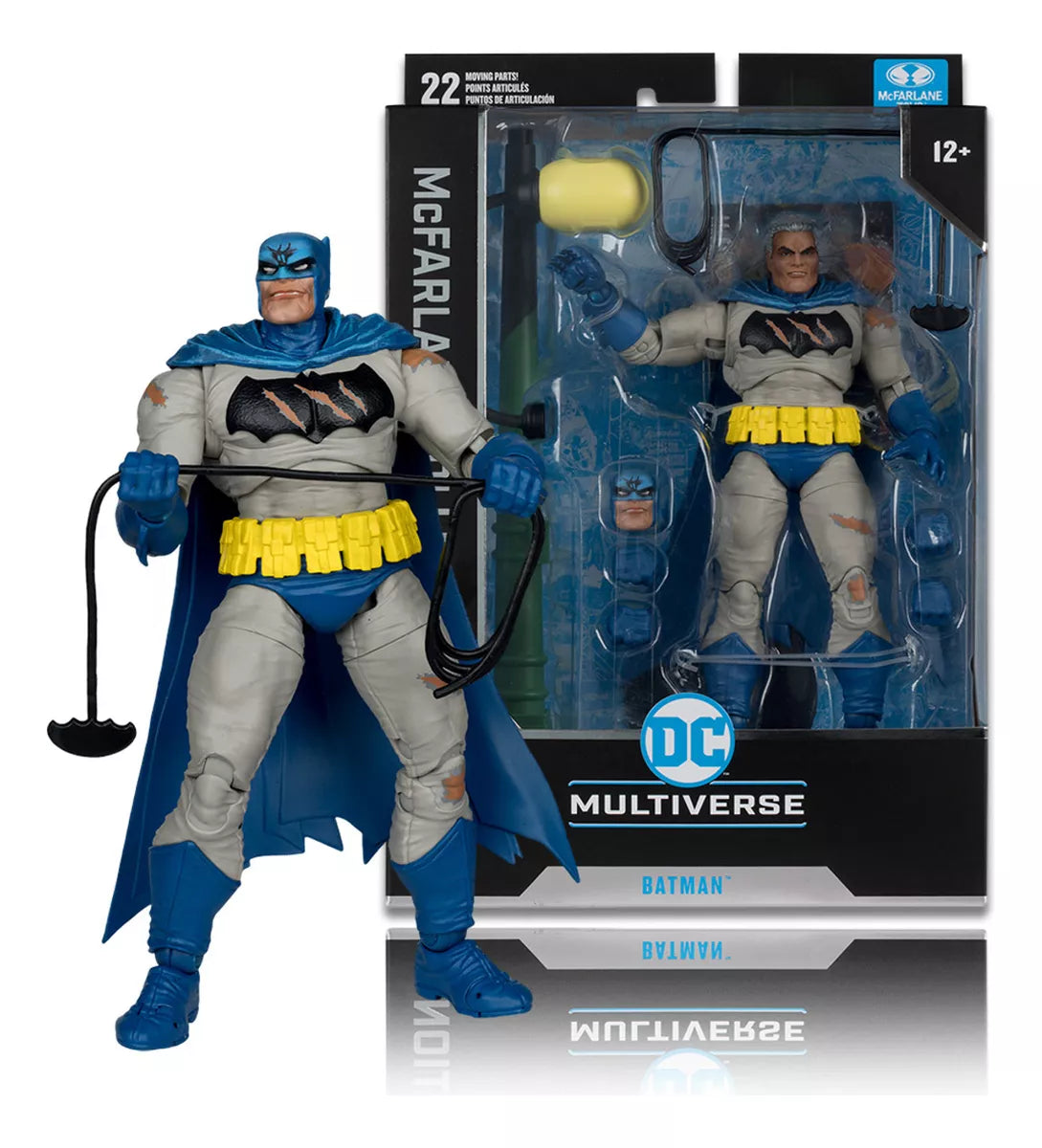 Batman Battle Damage Blue The Dark Knight Returns Mcfarlane