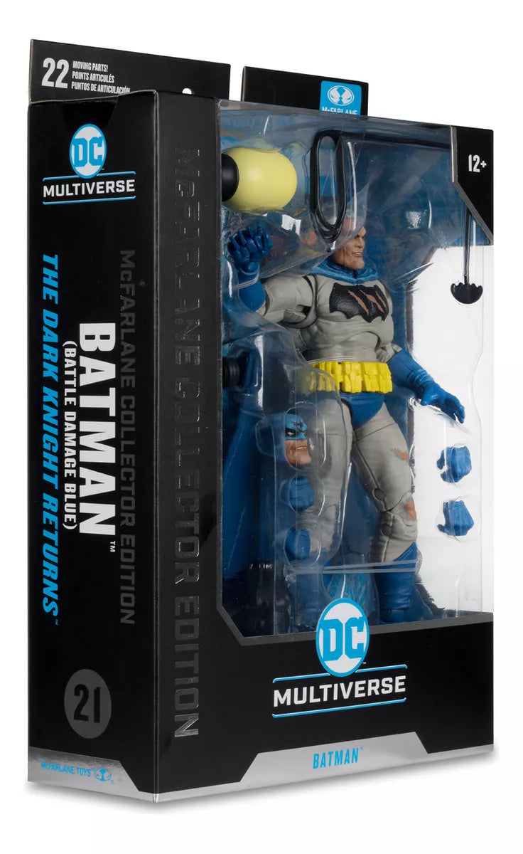 Batman Battle Damage Blue The Dark Knight Returns Mcfarlane