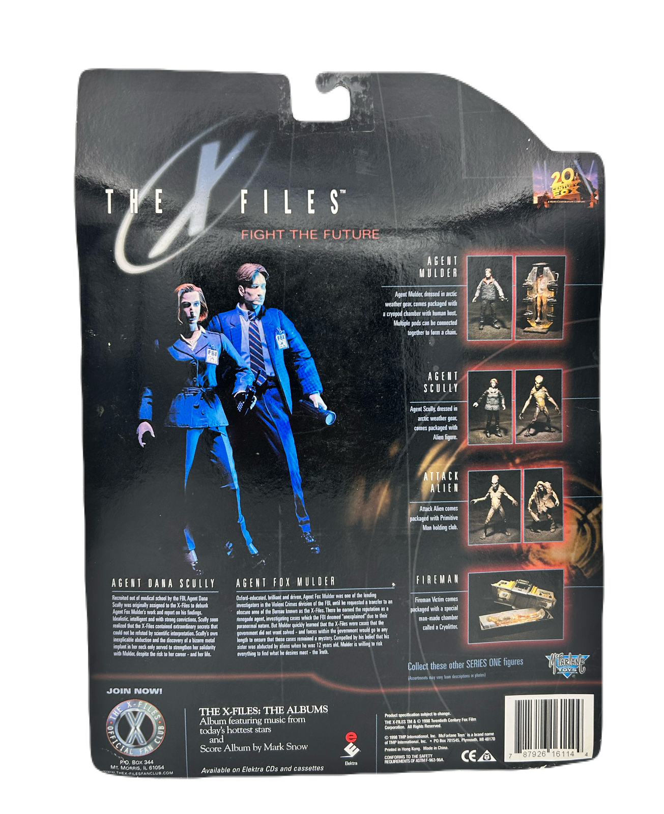 Mcfarlane The X Files Figura Fight The Future Sellada 1998