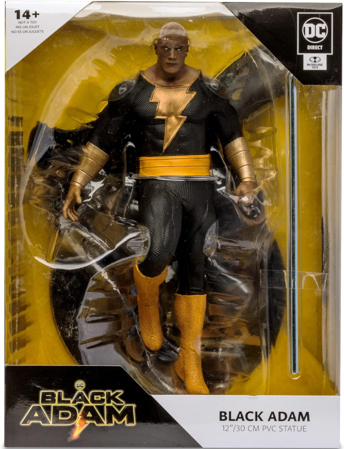 LIQUIDACIÓN!! Mcfarlane Toys - Dc Direct - Dc Movie Statues - Black Adam by Jim Lee