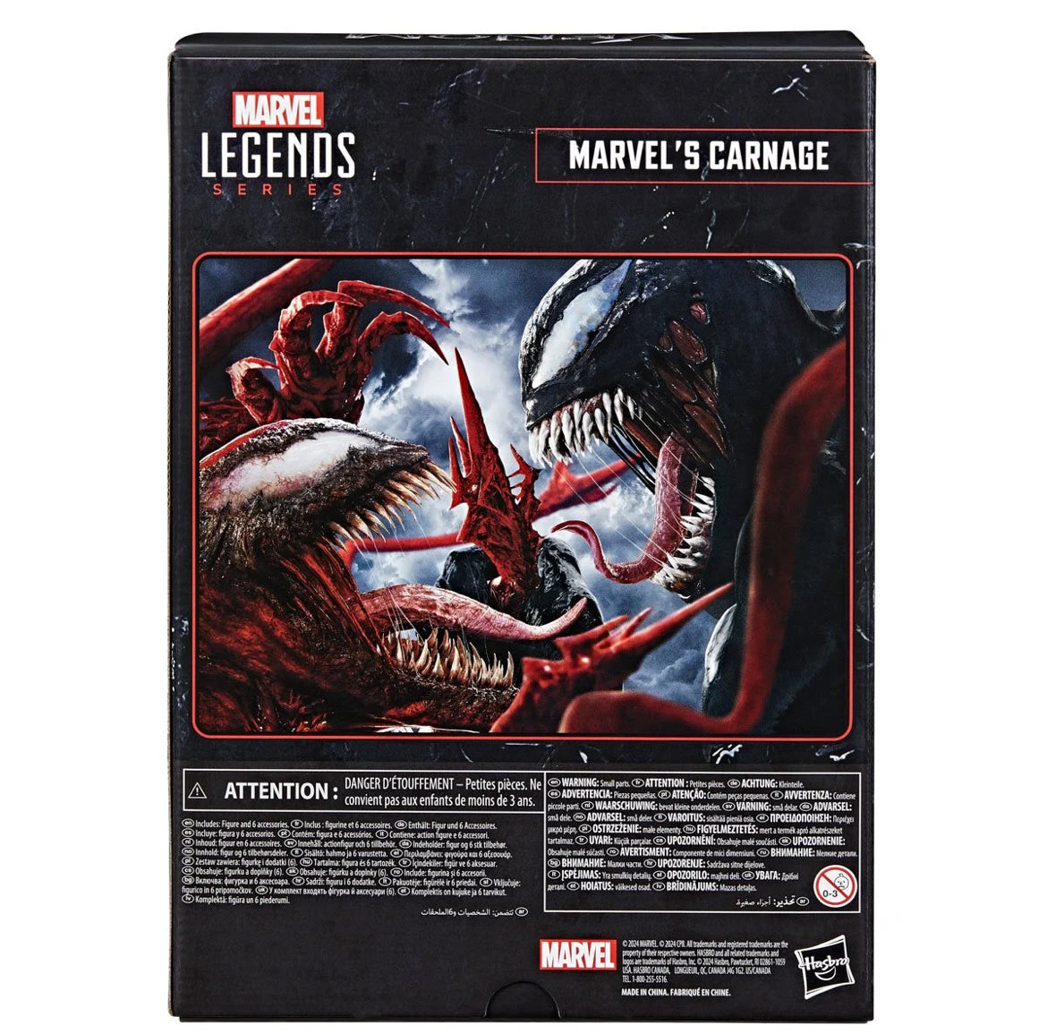 Preventa Marvel Legends Series Venom: Let There Be Carnage Deluxe OCTUBRE 2024