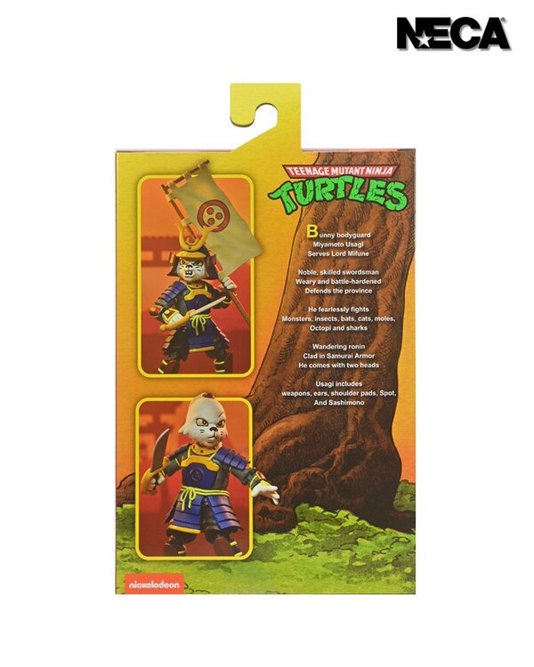 NECA Teenage Mutant Ninja Turtles (Cartoon) Ultimate Samurai Adventure Usagi Yojimbo 7” Scale Action Figure