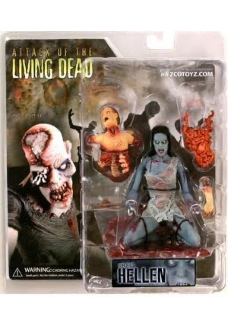 Attack Of The Living Dead Hellen Phase 2 Colour Figure by MEZCO