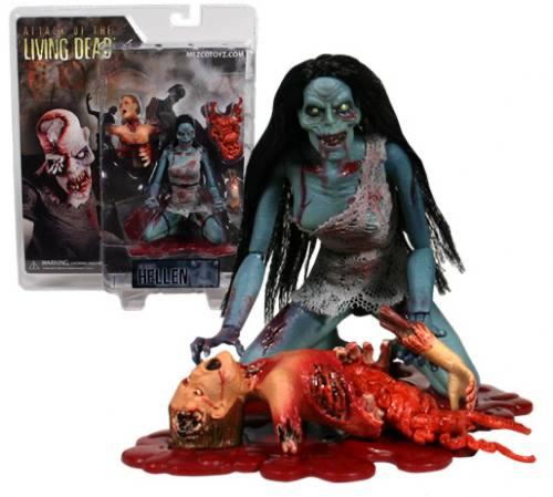 Attack Of The Living Dead Hellen Phase 2 Colour Figure by MEZCO